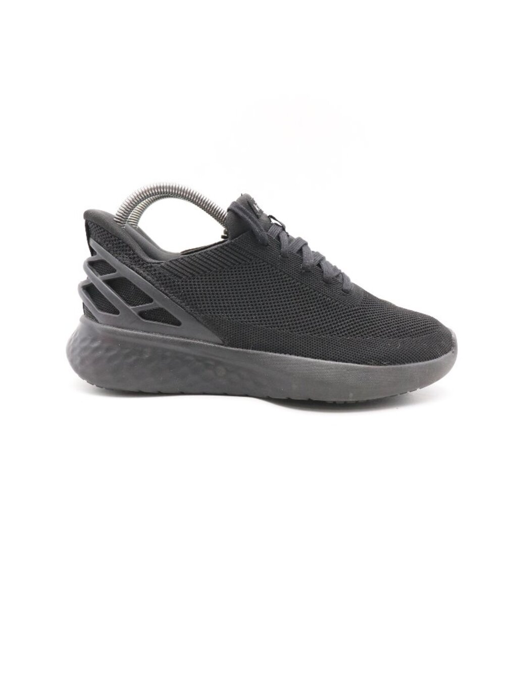 Kizik Athens Sneakers Men's 6.5 Women's 8 Wide Black Hands-Free Knit Athletic